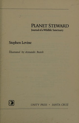 Planet Steward: Journal of Wildlife Sanctuary