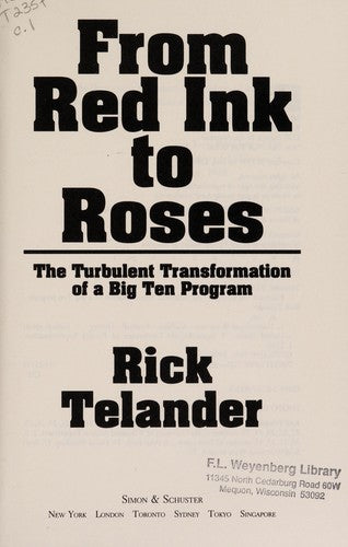 From Red Ink to Roses: The Turbulent Transformation of a Big Ten Program cover