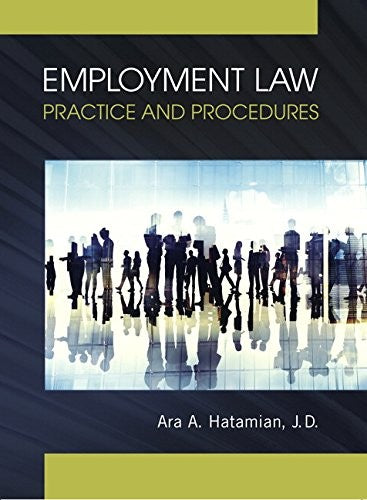 Employment Law: Practice and Procedures cover