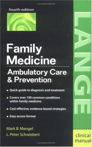 Family Medicine: Ambulatory Care and Prevention cover