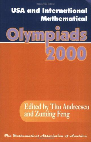 USA and International Mathematical Olympiads (Maa Problem Books Series) cover