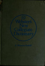 Webster's new collegiate dictionary