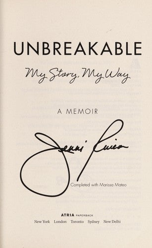 Unbreakable: My Story, My Way cover