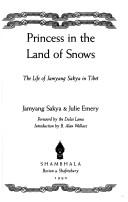 Princess in the Land of Snows cover