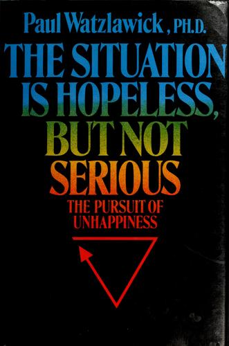 Situation Is Hopeless But Not Serious cover