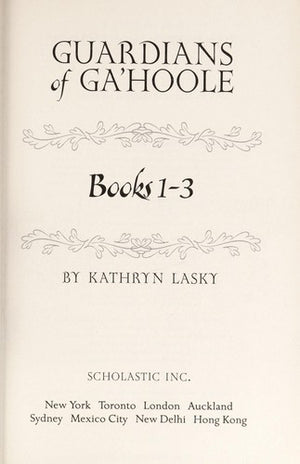 Legend of the Guardians: The Owls of Ga'hoole: Guardians of Ga'hoole Books One, Two, and Three (The