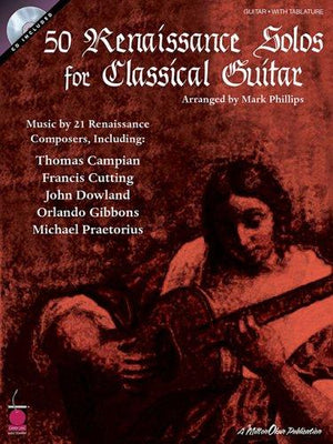 50 Renaissance Solos for Classical Guitar (Book/Online Audio)