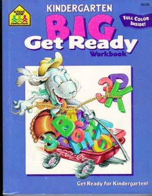 School Zone Big Kindergarten Workbook: 320 Pages, Early Reading and Writing, Numbers 0-20, Basic Math, Matching, Story Order, Ages 5 to 6