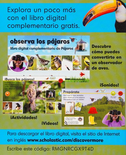 Scholastic Explora tu Mundo: Pájaros: (Spanish language edition of Scholastic Discover More: Birds) (Spanish Edition) cover