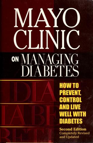 Mayo Clinic on Managing Diabetes cover