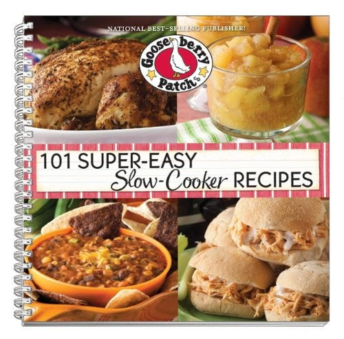 101 Super Easy Slow-Cooker Recipes Cookbook (101 Cookbook Collection) cover