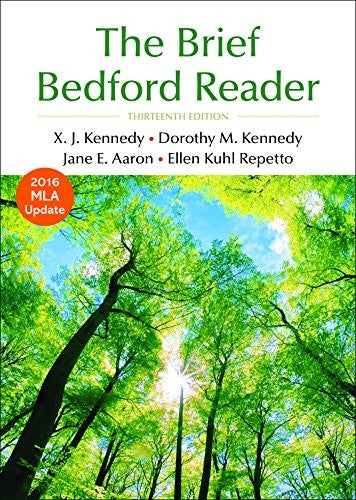 The Brief Bedford Reader cover