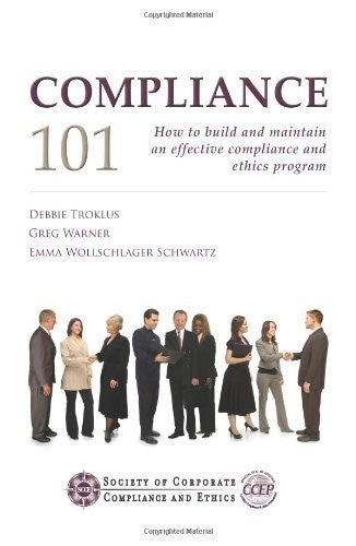 Compliance 101 -- SCCE First edition/discontinued cover