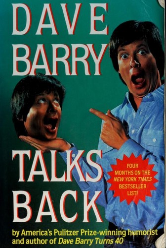 Dave Barry Talks Back cover