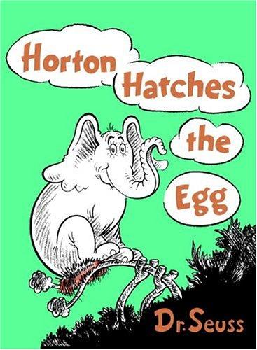 Horton Hatches the Egg cover