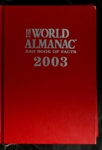 World Almanac and Book of Facts 2003 cover