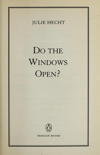Do the Windows Open? cover