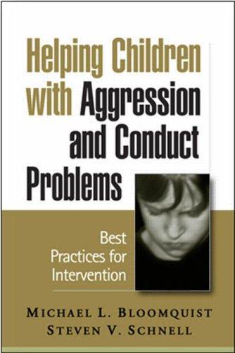 Helping Children with Aggression and Conduct Problems: Best Practices for Intervention cover