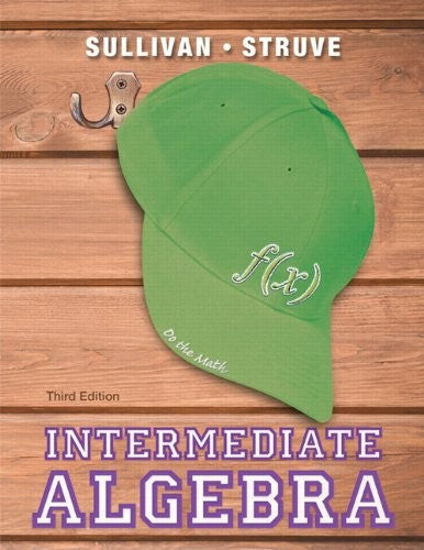 Intermediate Algebra (3rd Edition) cover