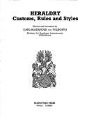 Heraldry Custom, Rules and Styles cover