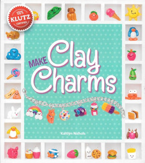 Make Clay Charms (Klutz Craft Kit) 8" Length x 1.19" Width x 9" Height