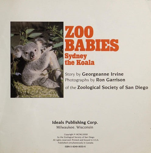 Sydney the Koala (Zoo Babies) cover