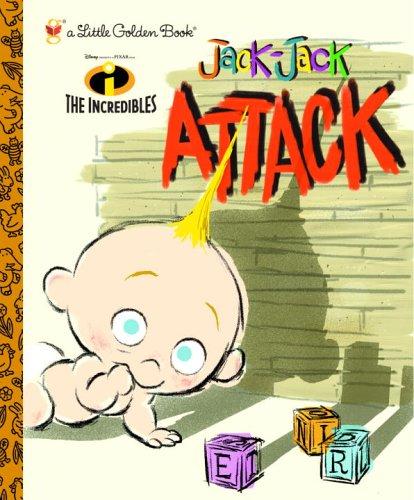 The Incredibles: Jack-Jack Attack (Little Golden Book) cover