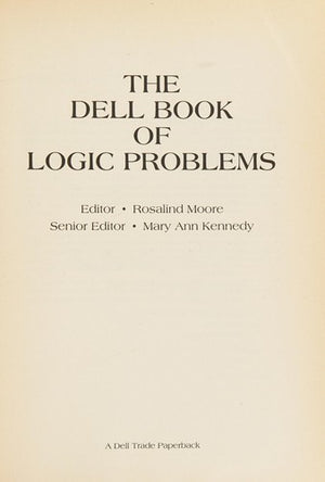 The Dell Book of Logic Problems
