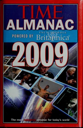 Time: Almanac 2009 (TIME ALMANAC (PAPERBACK ED)) cover