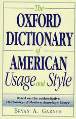 The Oxford Dictionary of American Usage and Style
