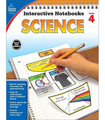 Carson Dellosa | Science Interactive Notebook | 4th Grade, 96pgs