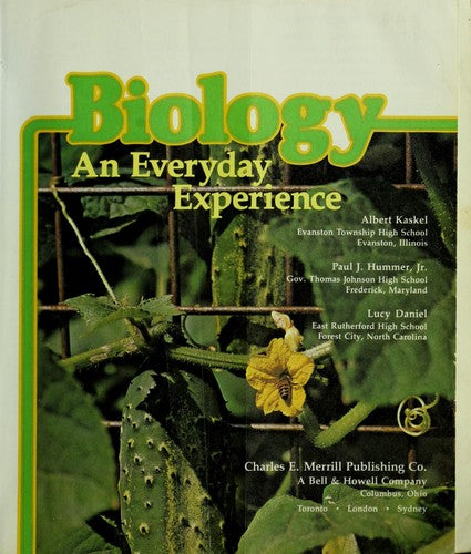 Biology: An Everyday Experience cover