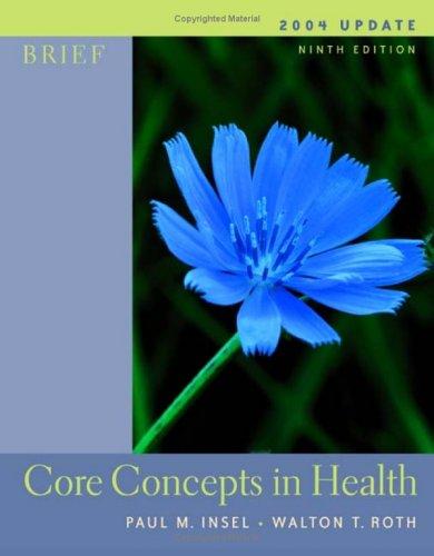 Core Concepts in Health: With Powerweb cover