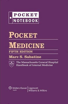 Pocket Medicine: The Massachusetts General Hospital Handbook of Internal Medicine (Pocket Notebook) Fifth Edition cover