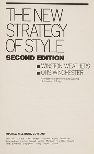 The New Strategy of Style