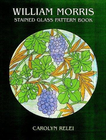 William Morris Stained Glass Pattern Book (Dover Crafts: Stained Glass) cover