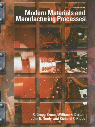 Modern Materials and Manufacturing Processes (3rd Edition) cover