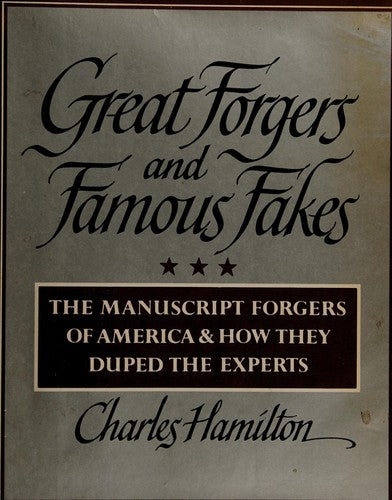 Great Forgers and Famous Fakes cover