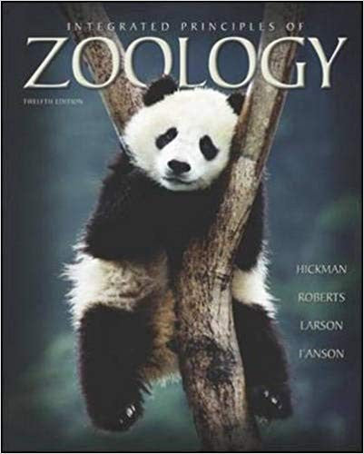 Integrated Principles of Zoology cover