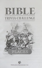 Bible Trivia Challenge: Three Volumes - People, Places, and Events