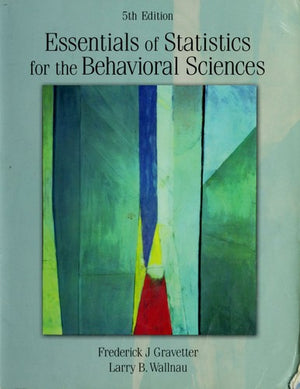 Essentials of Statistics for the Behavioral Sciences