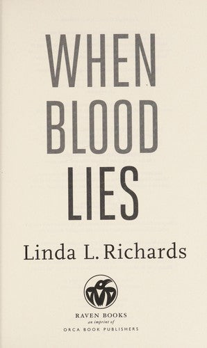 When Blood Lies (Nicole Charles Mystery, 2)