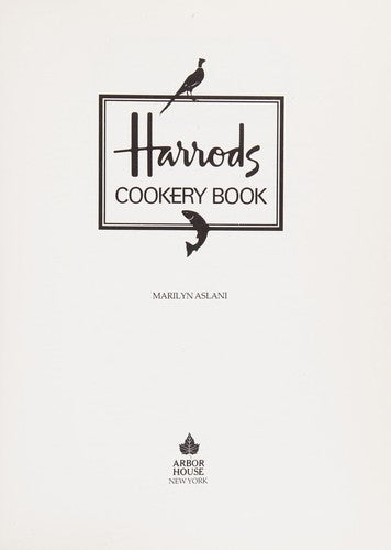 Harrods Cookery Book cover