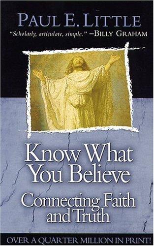 Know What You Believe cover