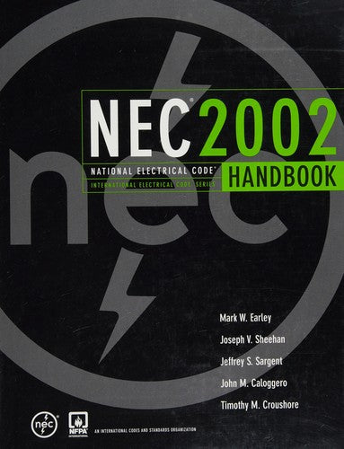 National Electrical Code 2002 Handbook (INTERNATIONAL ELECTRICAL CODE SERIES) cover
