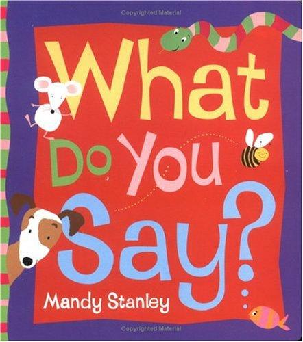 What Do You Say? cover