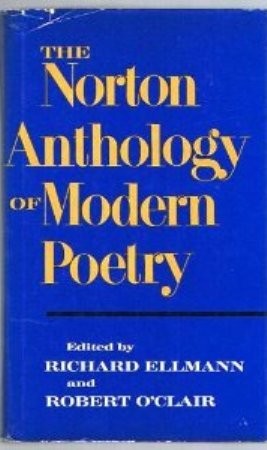 The Norton anthology of modern poetry, cover