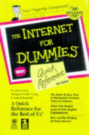 The Internet for Dummies Quick Reference: Quick Reference (4th ed) cover