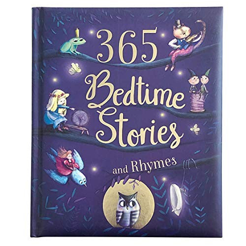 365 Bedtime Stories and Rhymes: Short Bedtime Stories, Nursery Rhymes and Fairy Tales Collections for Children cover