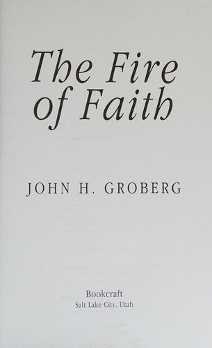 The Fire of Faith cover